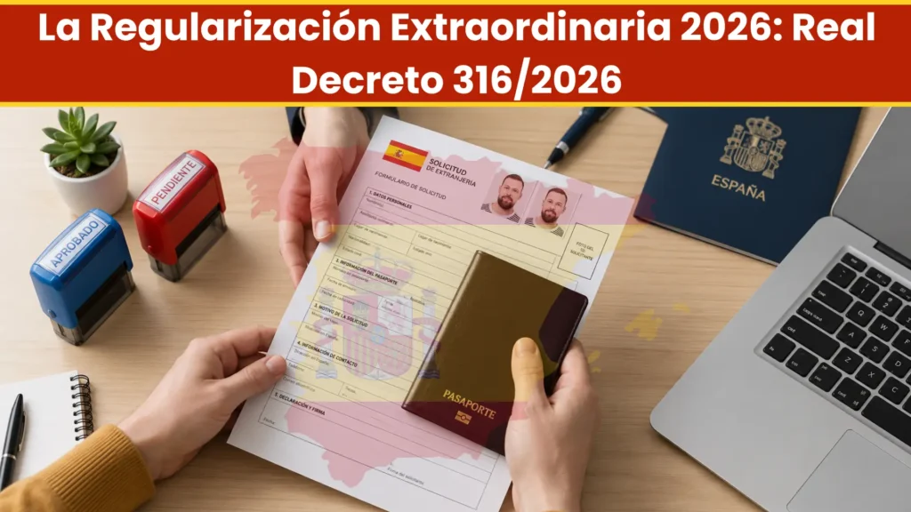 La Regularización Extraordinaria 2026: Real Decreto 316/2026 La Regularización Extraordinaria 2026: Real Decreto 316/2026