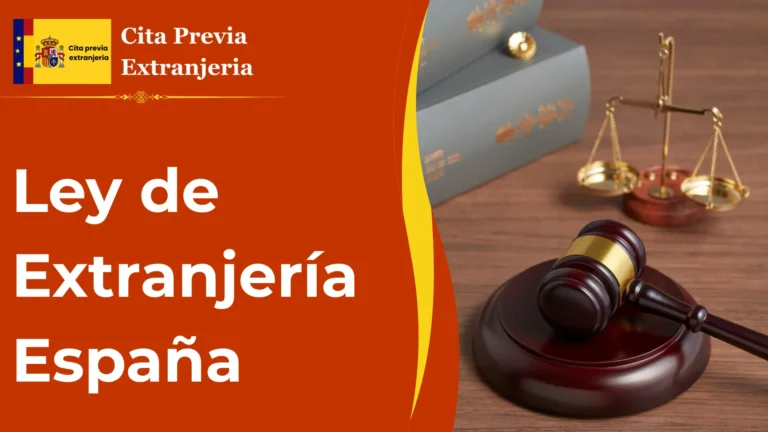 Ley de Extranjería España imagen destacada