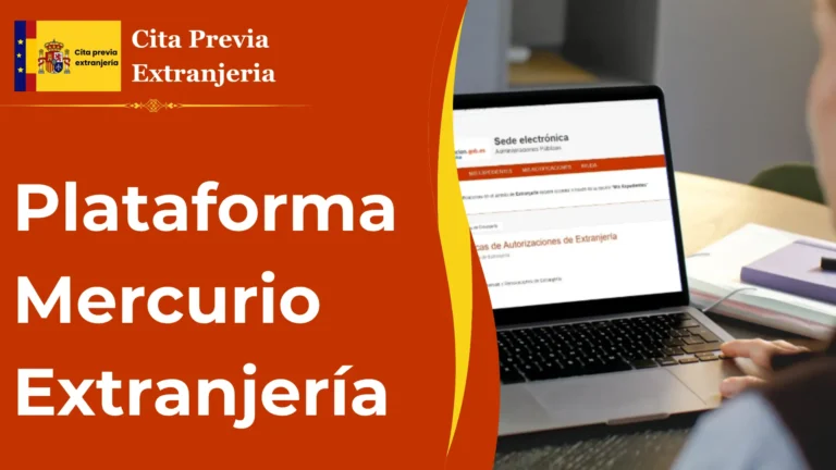 Plataforma Mercurio Extranjería imagen destacada