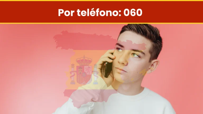 Por teléfono: 060 Por teléfono: 060