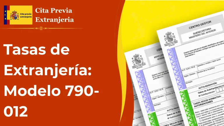 Tasas de Extranjería imagen destacada
